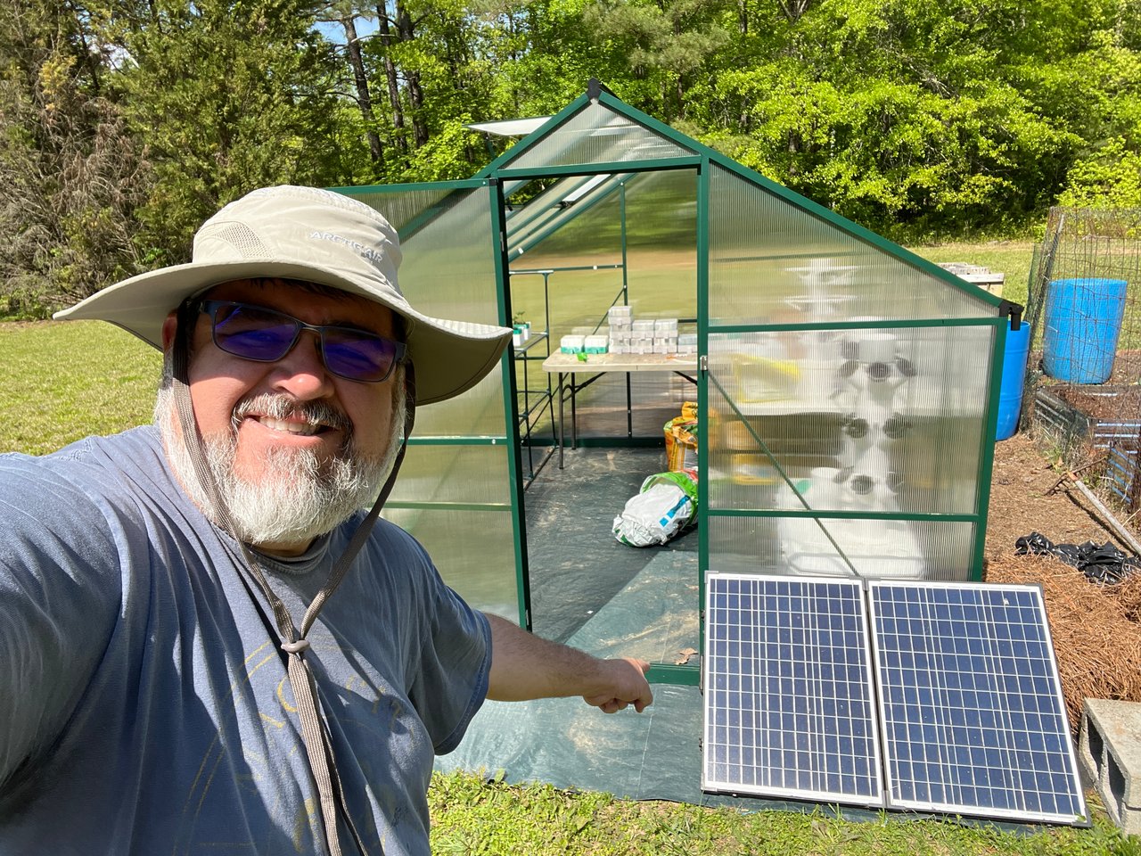 Run-A-Muck Greenhouse Is Officially Solar Powered!